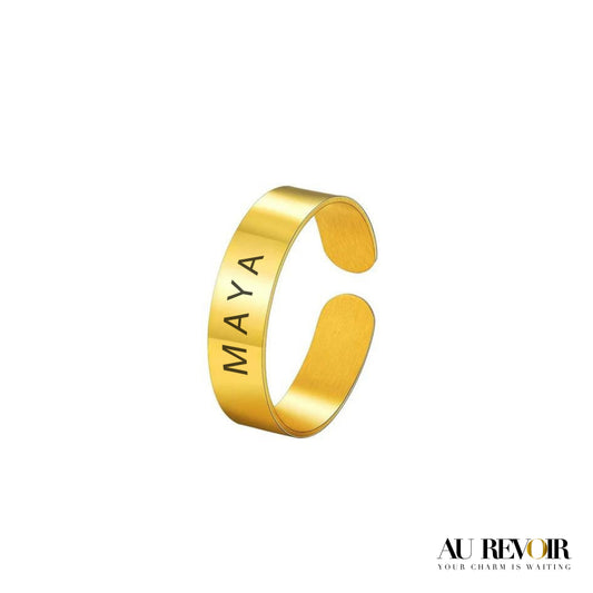 ADJUSTABLE PERSONALISED RING