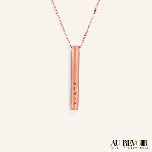 PERSONALISED CYLINDER PENDANT