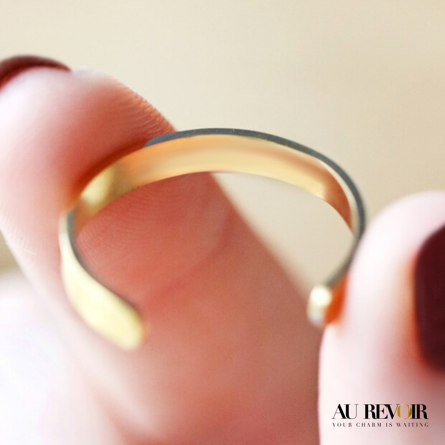 ADJUSTABLE PERSONALISED RING