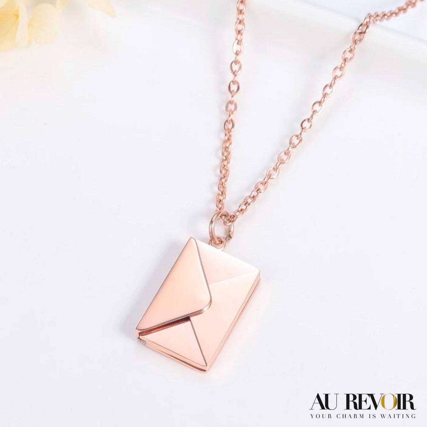 PERSONALISED ENVELOP NECKLACE