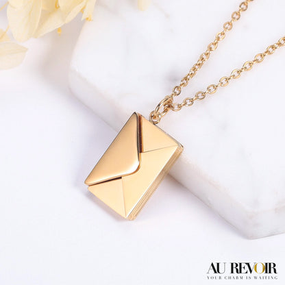 PERSONALISED ENVELOP NECKLACE