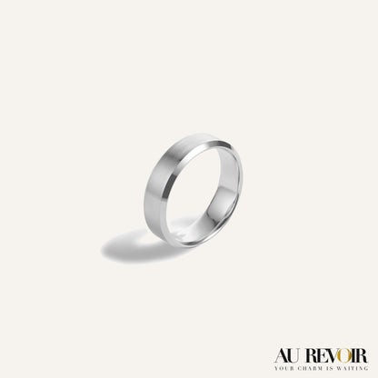 Silver ring custom name engraving personalised jewelry silver hand ring gifting product 