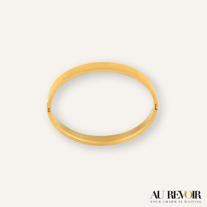 Fashion accessories customized jewelry with engraving gold snap bracelet